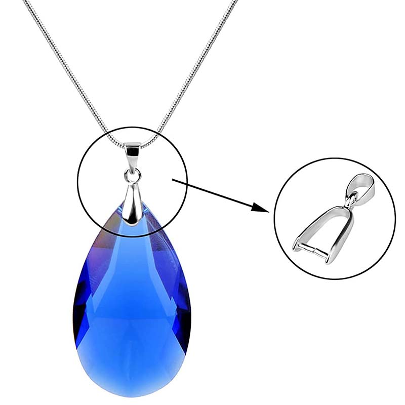 Silver Pinch Bails for Pendant (5Pcs) in Sri Lanka