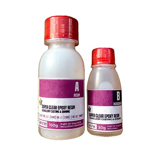 Crystal-clear Epoxy Resin & Hardener For Casting And Coating - Super Silicon