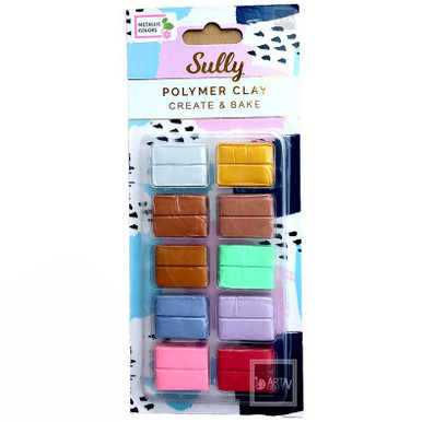 Sully Polymer Clay Oven Bake Metallic Colors in Sri Lanka