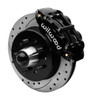 WILWOOD FORGED NARROW SUPERLITE 6R BIG BRAKE FRONT BRAKE KIT BLACK