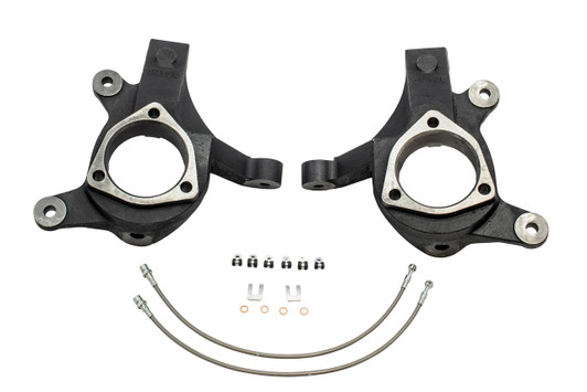 07-15 GM 1500 (2WD) 3" Lift Spindles + EBL (Cast Steel Arms) - LIS101430.1BL