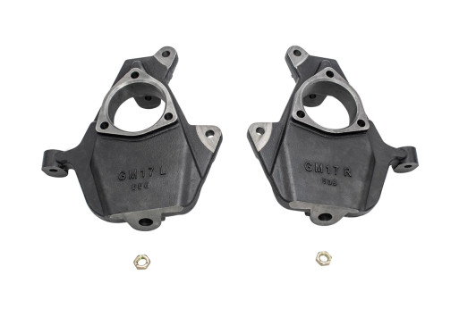 2016-18 GM 1500 (Stamped Steel / Alum Arms) 2" Drop Spindles - LOS101620.2C