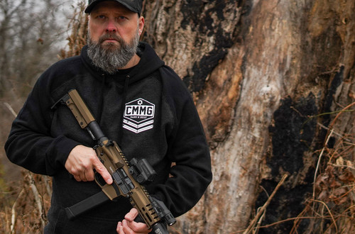 HOODIE, HAND BUILT, CHARCOAL/BLACK