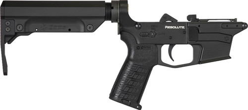 LOWER GROUP | RESOLUTE| MkG | 45 ACP| AR15 | Mag Release Side | Armor Black