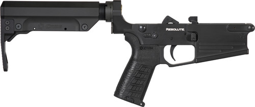 LOWER GROUP | RESOLUTE| Mk3 | .308 Win | 6.5 Creedmoor | AR10 | Mag Release Side | Armor Black