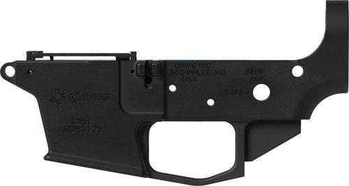 Stripped Lower | Mk57 | Left Side | 5.7x28mm | Armor Black