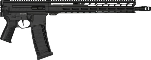 9mm DISSENT | Pistol | 16.1" Barrel | Right Side | Mk4 | Armor Black