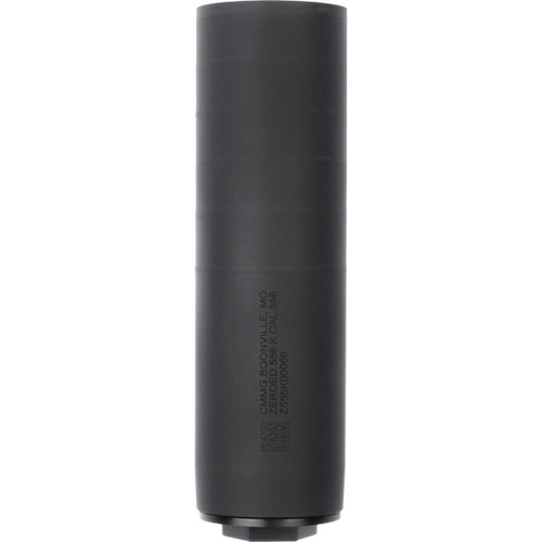 CMMG ZEROED 556K compact suppressor for 5.56mm, 5.5-inch K-size silencer, full-auto rated