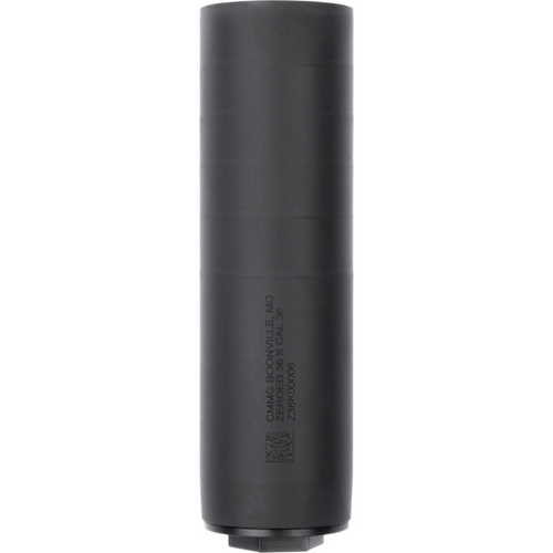 CMMG ZEROED 36K compact suppressor for 9mm and .36 caliber, 5.5-inch K-size silencer
