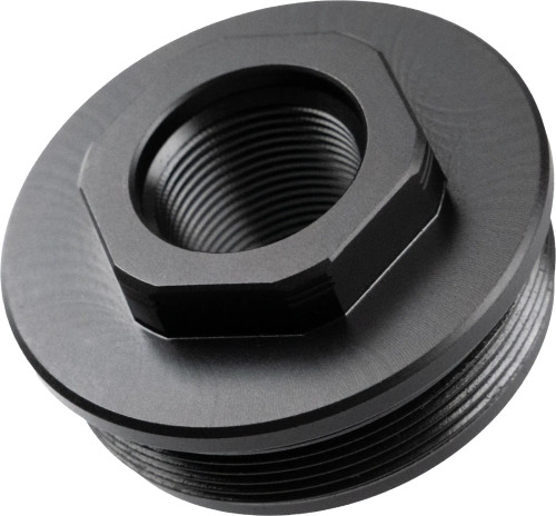 .578"-28 Direct Thread Suppressor Mount | 1.375"-24 HUB Compatible | Angle view outer