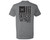 T-Shirt, In God We Trust, Heather Grey