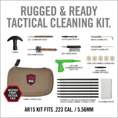 Unknown REAL AVID, AR15 Gun Cleaning Kit