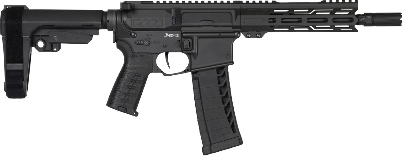 PISTOL | BANSHEE | Mk4 | .22LR | 9" Barrel | AR15 .22 LR Conversions | Ejection Port Side View | Armor Black PISTOL | BANSHEE | Mk4 | .22LR | 9" Barrel | AR15 .22 LR Conversions | Ejection Port Side View | Armor Black