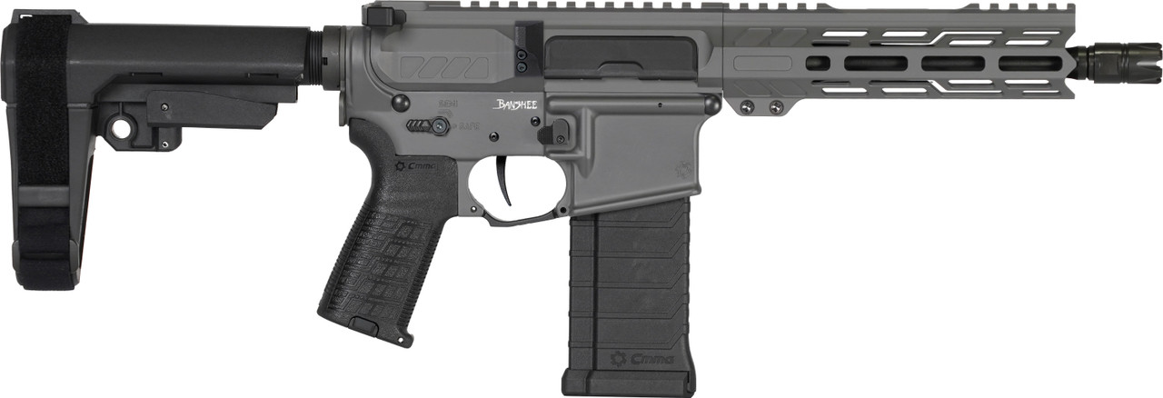 PISTOL | BANSHEE | Mk4 | 5.7X28MM | 8" Barrel | AR 15 PDW | Ejection Port Side | Tungsten