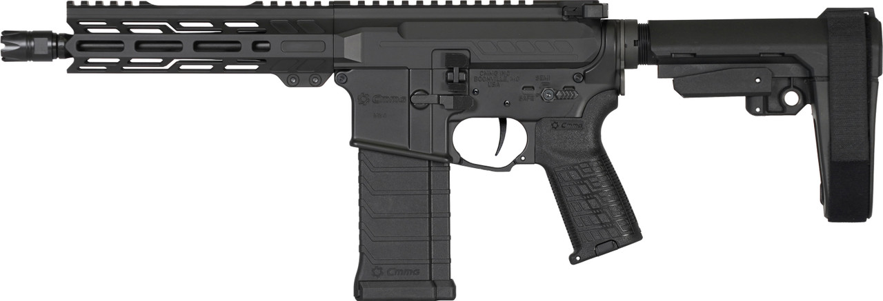 PISTOL | BANSHEE | Mk4 | 5.7X28MM | 8" Barrel | AR 15 PDW | Left Side View | Armor Black