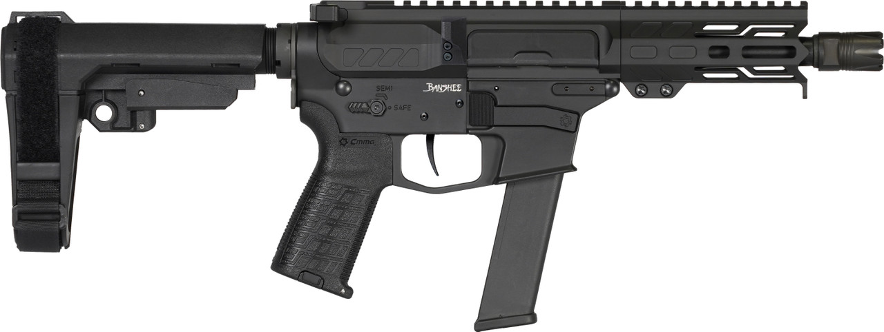 AR15 PISTOL | BANSHEE | MkGs | 40 S&W | 5" Barrel | PDW | Glock Mag AR | Ejection Port Side | Armor Black AR15 PISTOL | BANSHEE | MkGs | 40 S&W | 5" Barrel | PDW | Glock Mag AR | Ejection Port Side | Armor Black