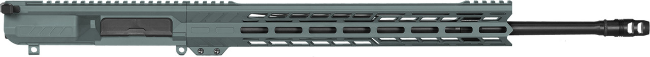 Upper Group | ENDEAVOR | Mk3 | .308 Win | 20" | AR10 | Ejection Port Side View | Charcoal Green