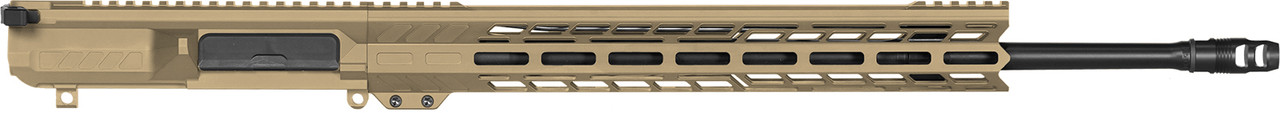 Upper Group | ENDEAVOR | Mk3 | 6.5 Creedmoor | 20" | AR10 | Ejection Port Side View | Coyote Tan