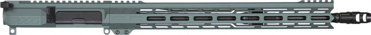 Upper Group | RESOLUTE| Mk4 | 5.56x45mm| 16.1" | AR15 | Ejection Port Side View | Charcoal Green