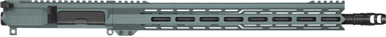 Upper Group | RESOLUTE| MkGs | 40 S&W | 16.1" | AR15 | Ejection Port Side View | Charcoal Green