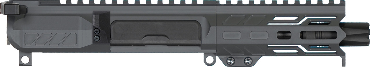 Upper Group | BANSHEE| Mk4 | .22 LR | 4.5" | AR15 | Ejection Port Side View | Sniper Grey Upper Group | BANSHEE| Mk4 | .22 LR | 4.5" | AR15 | Ejection Port Side View | Sniper Grey