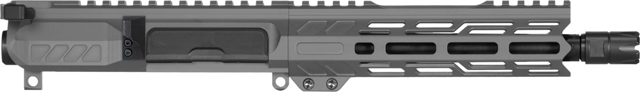 Upper Group | BANSHEE | 9mm | 8" | AR15 | Ejection Port Side View | Tungsten