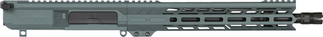 Upper Group | BANSHEE | Mk3 | .308 Win | 12.5" | AR10 | Ejection Port Side View | Charcoal Green