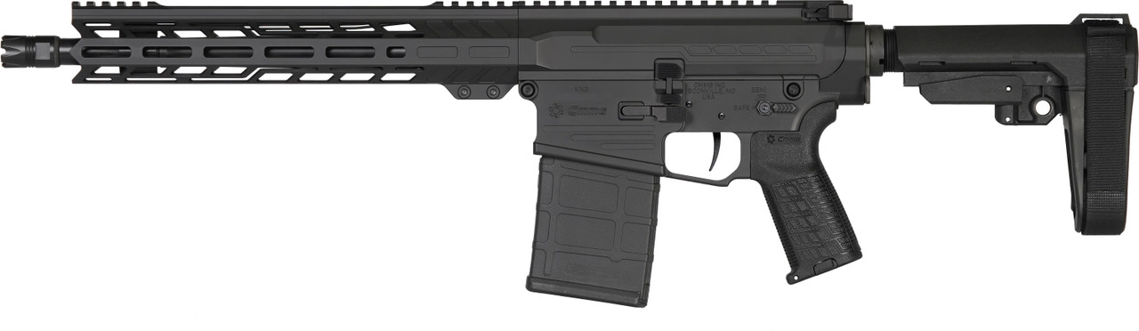 AR10 PISTOL | BANSHEE | Mk3 | .308WIN | 12.5" Barrel | PDW AR10 | Left Side View | Armor Black