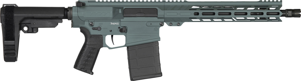 AR10 PISTOL | BANSHEE | Mk3 | .308WIN | 12.5" Barrel | PDW AR10 | Ejection Port Side | Charcoal Green
