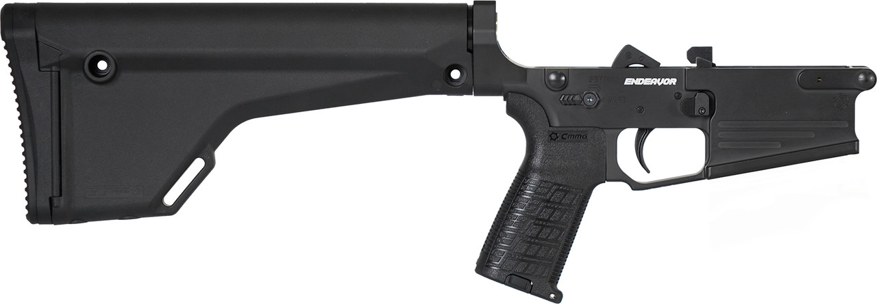 LOWER GROUP | ENDEAVOR | Mk3 | AR10 | Mag Release Side | Armor Black