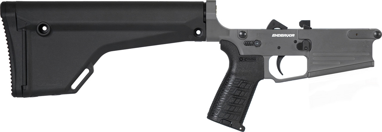 LOWER GROUP | ENDEAVOR | Mk3 | AR10 | Mag Release Side | Tungsten