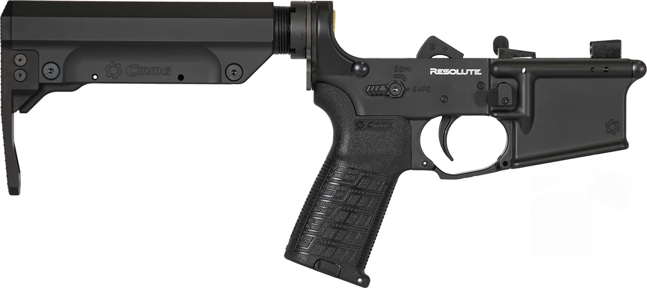 LOWER GROUP | RESOLUTE| Mk9 | Radial Delayed Blowback | 9mm | AR15 | Mag Release Side | Armor Black LOWER GROUP | RESOLUTE| Mk9 | Radial Delayed Blowback | 9mm | AR15 | Mag Release Side | Armor Black