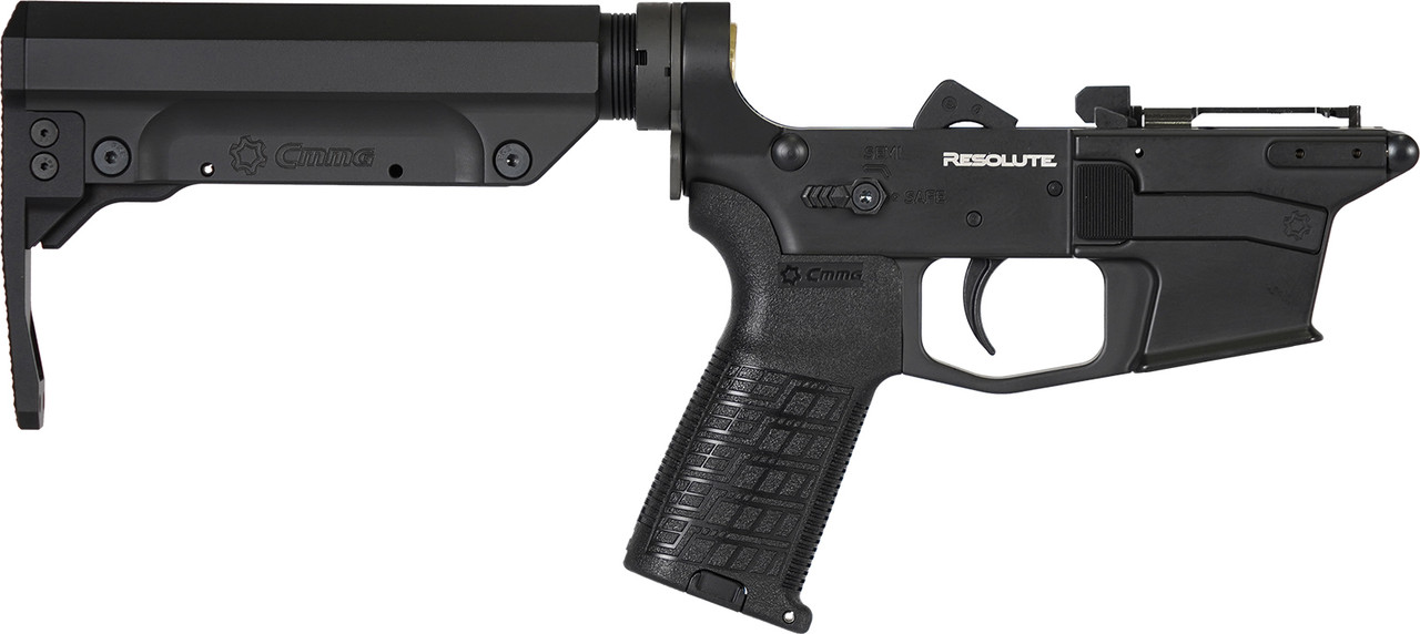 LOWER GROUP | RESOLUTE| Mk10 | 10mm | AR15 | Mag Release Side | Armor Black