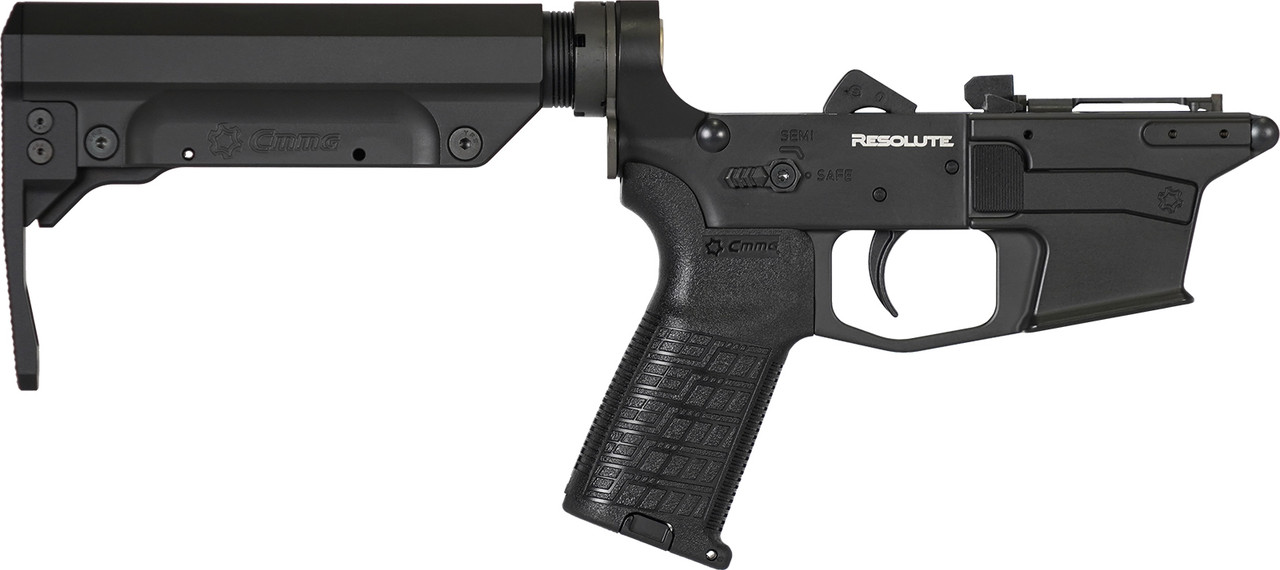 LOWER GROUP | RESOLUTE| MkG | 45 ACP| AR15 | Mag Release Side | Armor Black LOWER GROUP | RESOLUTE| MkG | 45 ACP| AR15 | Mag Release Side | Armor Black
