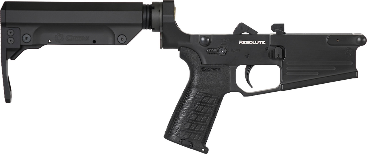LOWER GROUP | RESOLUTE| Mk3 | .308 Win | 6.5 Creedmoor | AR10 | Mag Release Side | Armor Black