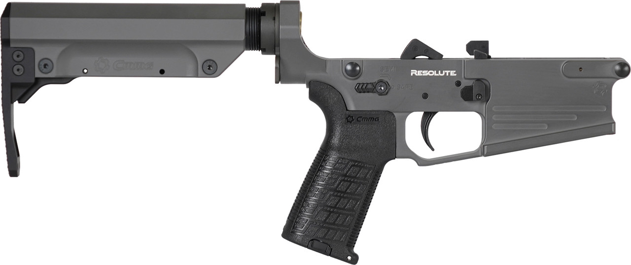 LOWER GROUP | RESOLUTE| Mk3 | .308 Win | 6.5 Creedmoor | AR10 | Mag Release Side | Tungsten