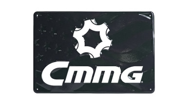 Unknown CMMG Flag/Logo Embossed Sign