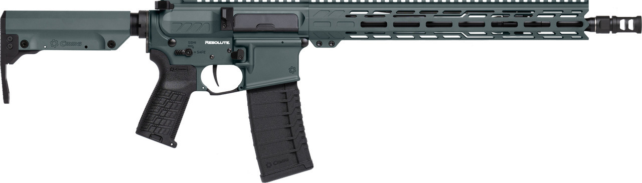 RESOLUTE 5.56mm | 14.5" P&W | Right | Charcoal Green