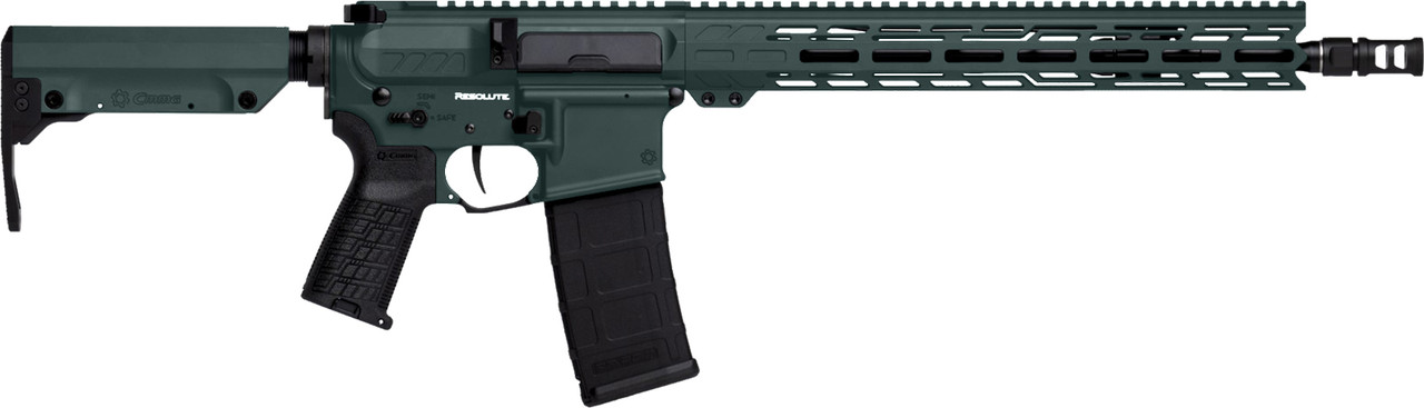 RESOLUTE | 14.5" P&W | 300 BLK | Right | Charcoal Green