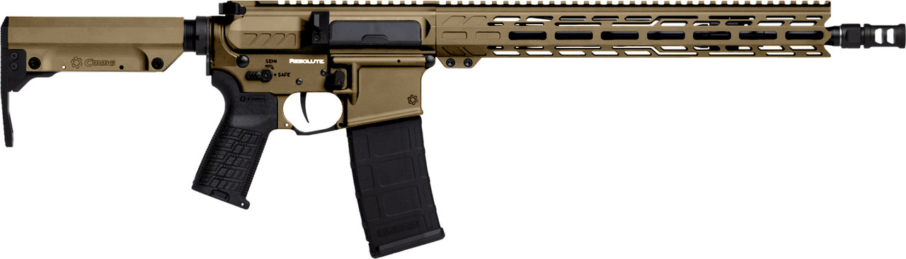 RESOLUTE | 14.5" P&W | 300 BLK | Right | Coyote Tan