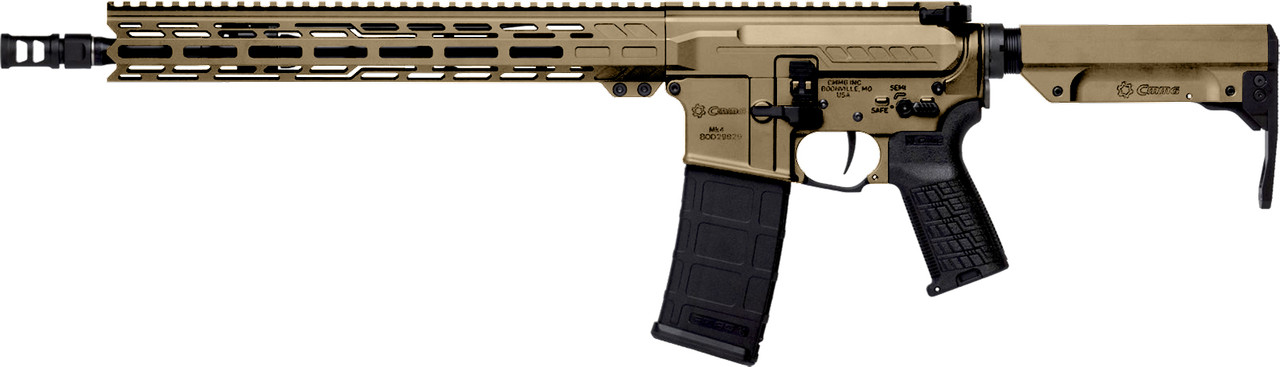 RESOLUTE | 14.5" P&W | 300 BLK | Left | Coyote Tan