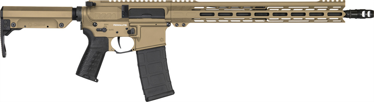 RESOLUTE 300 BLK | 16.1" | Right | Coyote Tan