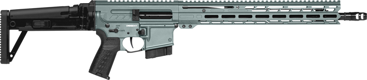 DISSENT Rifle | 6.5 Grendel | 16.1" | Right Side | Charcoal Green