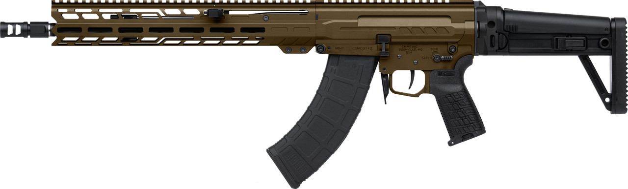 DISSENT Mk47 Rifle | 7.62x39mm | 14.3" Pin & Weld | Left Side | Midnight Bronze