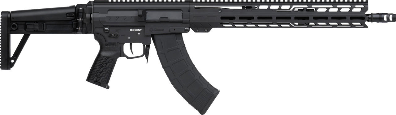 DISSENT Mk47 Rifle | 7.62x39mm | 16.1" | Right Side | Armor Black