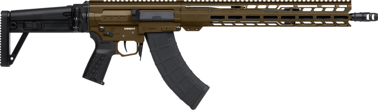DISSENT Mk47 Rifle | 7.62x39mm | 16.1" | Right Side | Midnight Bronze