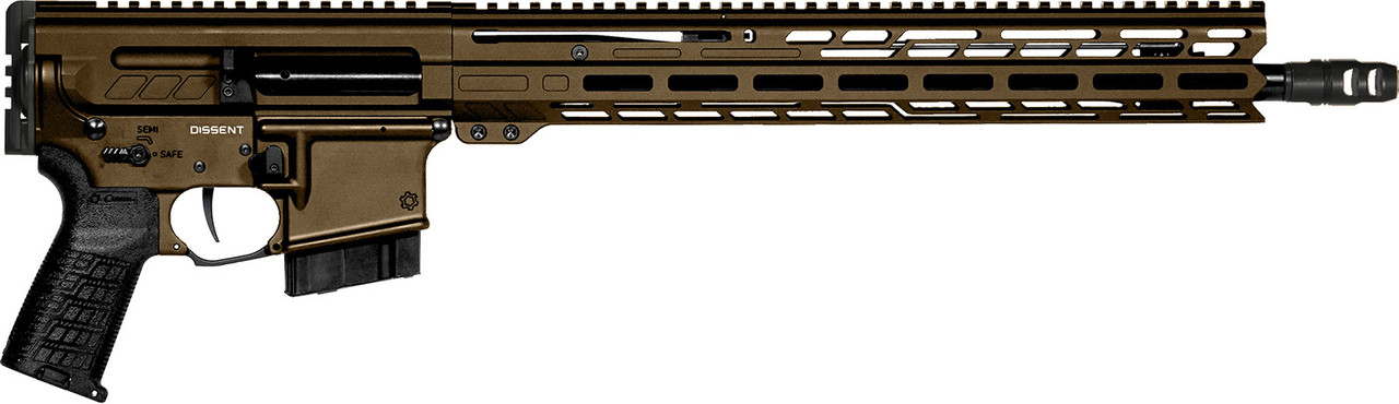 Pistol DISSENT | 6.5 Grendel | 16.1" | Right Side | Midnight Bronze