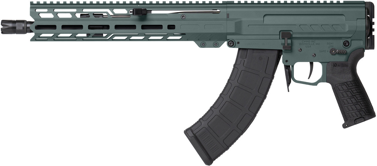 DISSENT | 7.62x39mm 12.5" | Left Side | Charcoal Green