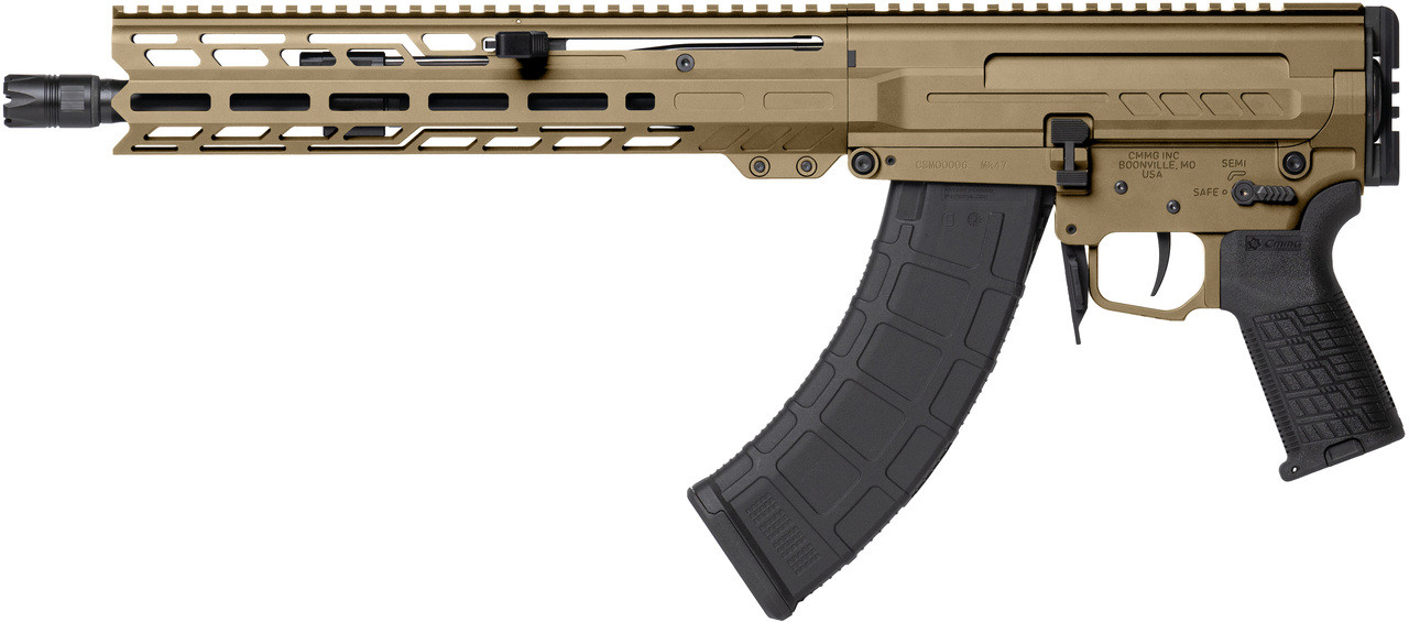 DISSENT | 7.62x39mm 12.5" | Left Side | Coyote Tan