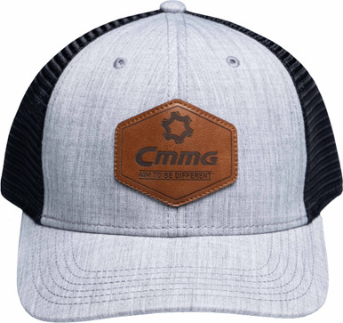 Unknown Hat, Legacy Leather Patch, Gray/Black